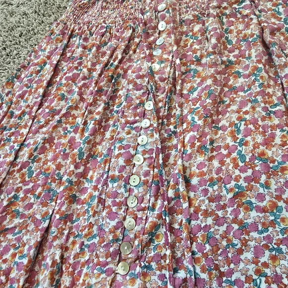 Rachel Zoe Pink Maxi A-Line Skirt - Picture 5 of 6